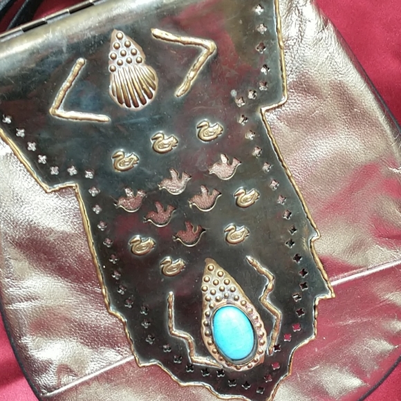 Artisan Crafted Leather Crossbody - Picture 2 of 6